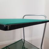 Table d'appoint desserte range vinyle années 50
