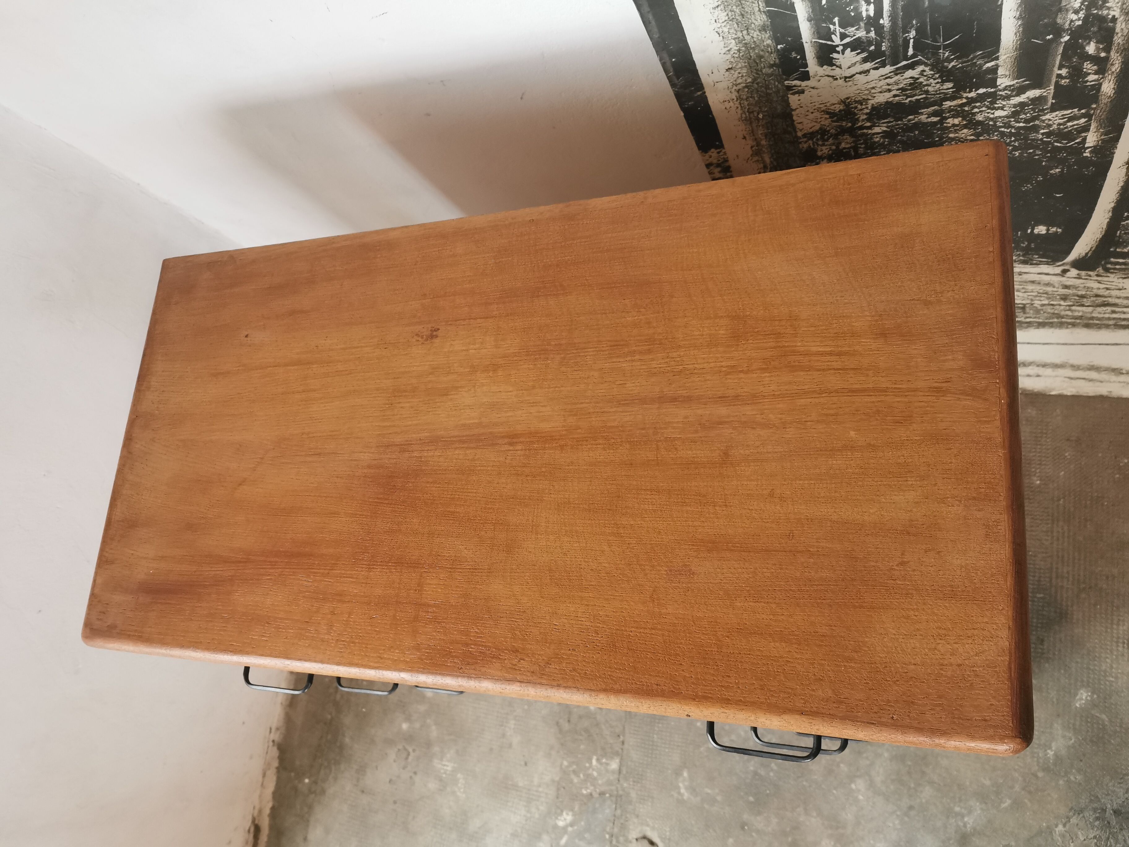 50's chest of drawers, compass feet