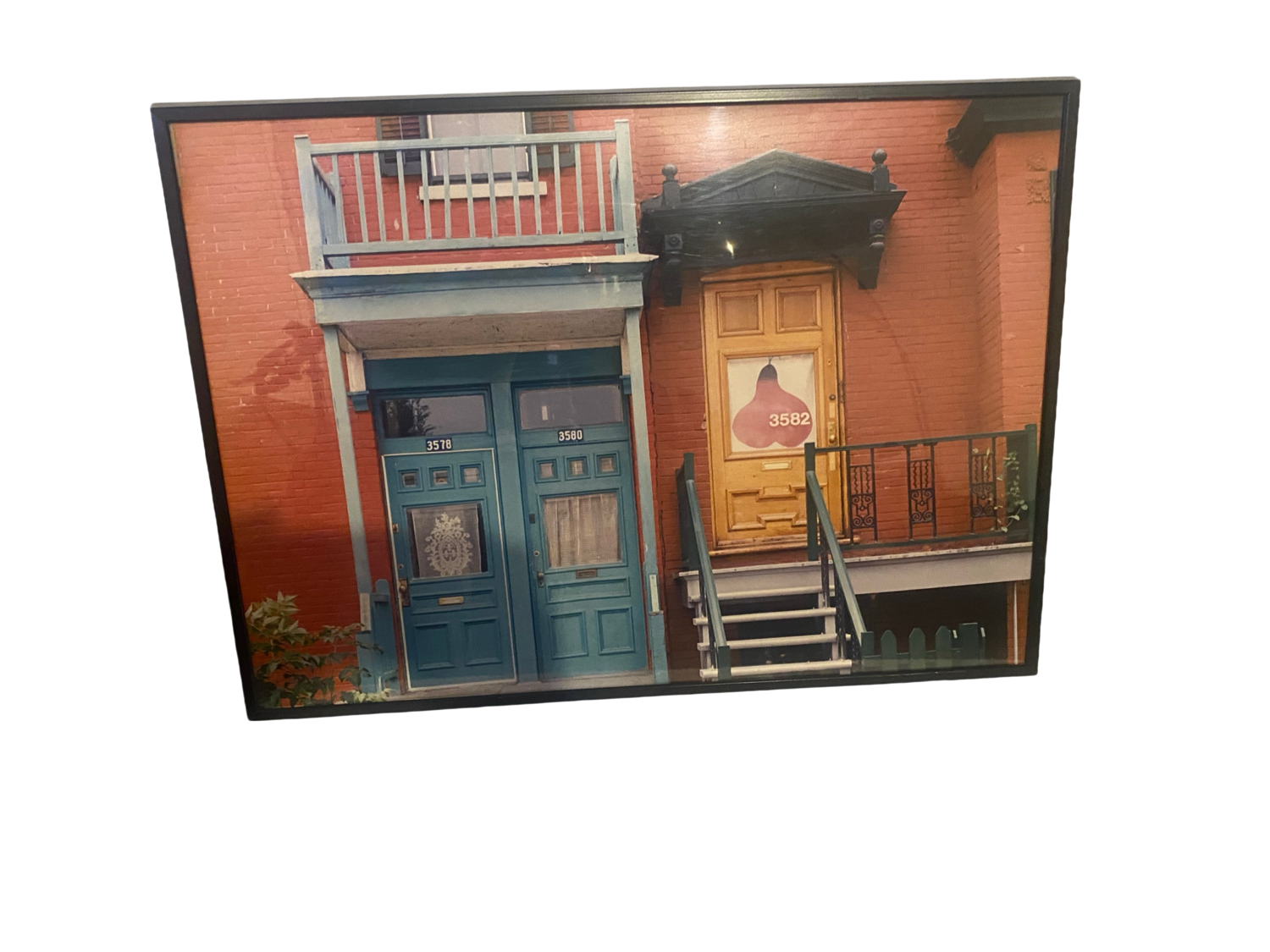 Signed silver print – Montreal 1987 – Vintage colour print