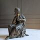 Antique Napoleon III regule statuette