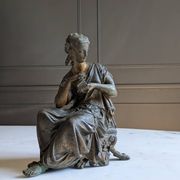 Antique Napoleon III regule statuette