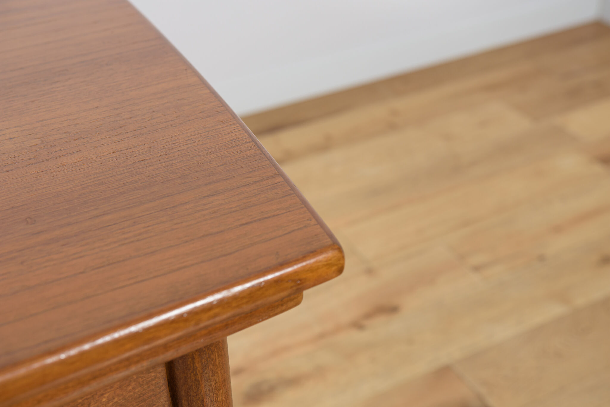 Mid-century teak extendable dining table, Denmark, 1960s