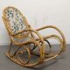 Bamboo rocking chair from the 50s/60s by Arco