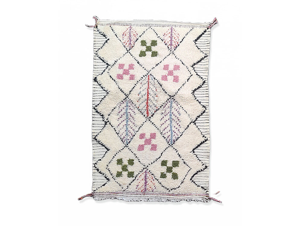 Colorful Azilal carpet 100x155 cm