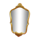 Miroir de forme mouvementée bois doré style louis xv