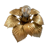 Wall light golden flower