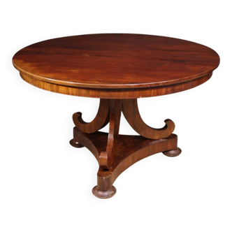 19th century Dutch mahogany table