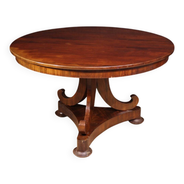 19th century Dutch mahogany table