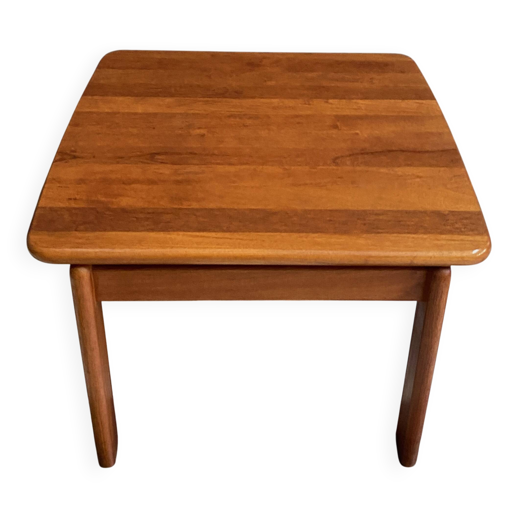 Solid Teak coffee table by S. Burchardt Nielsen 1960s