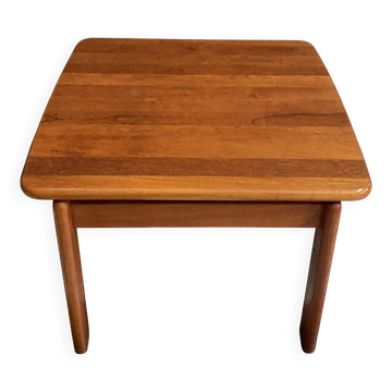Solid Teak coffee table by S. Burchardt Nielsen 1960s