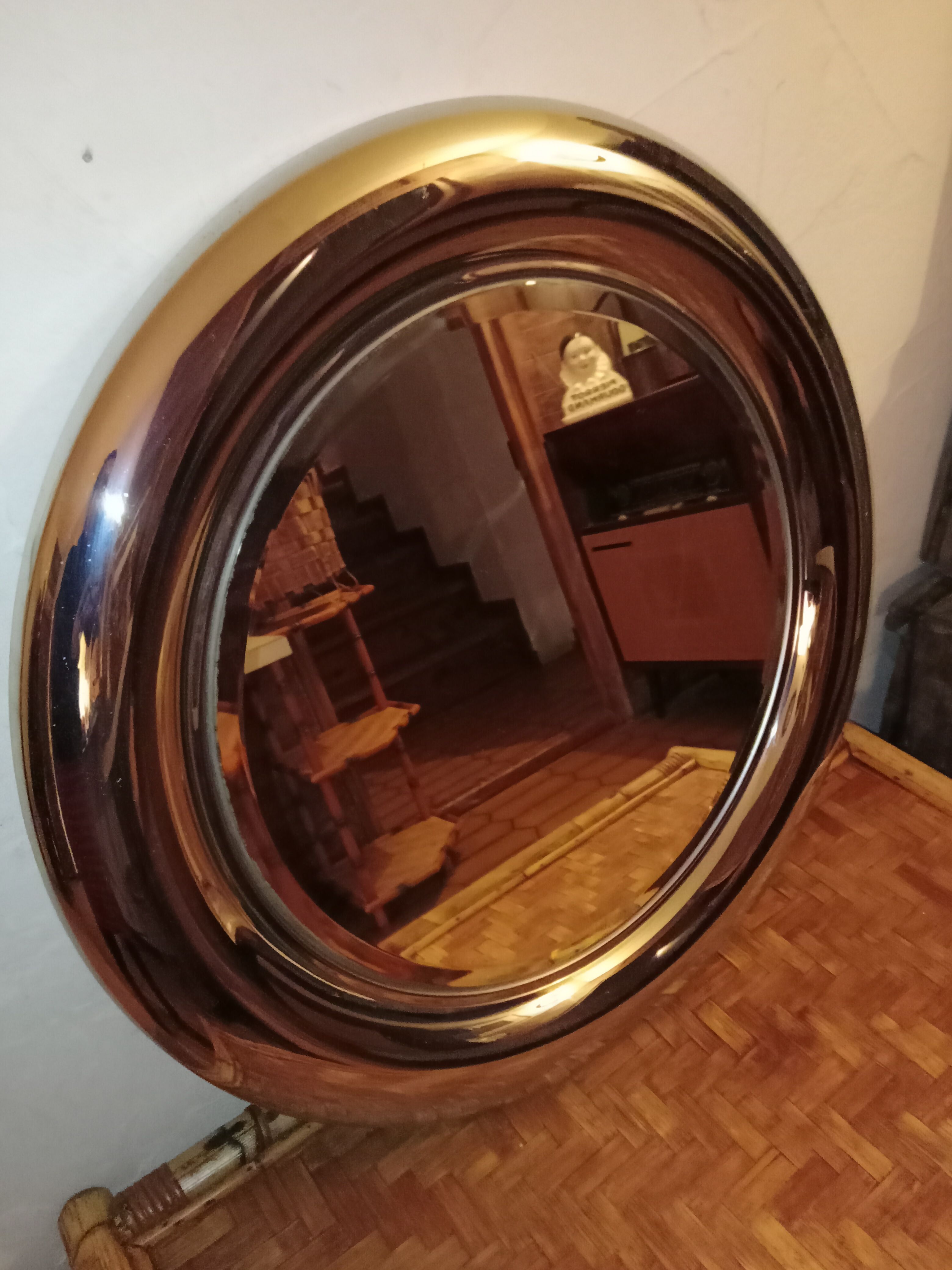 Mirror chrome design 1970 Italy