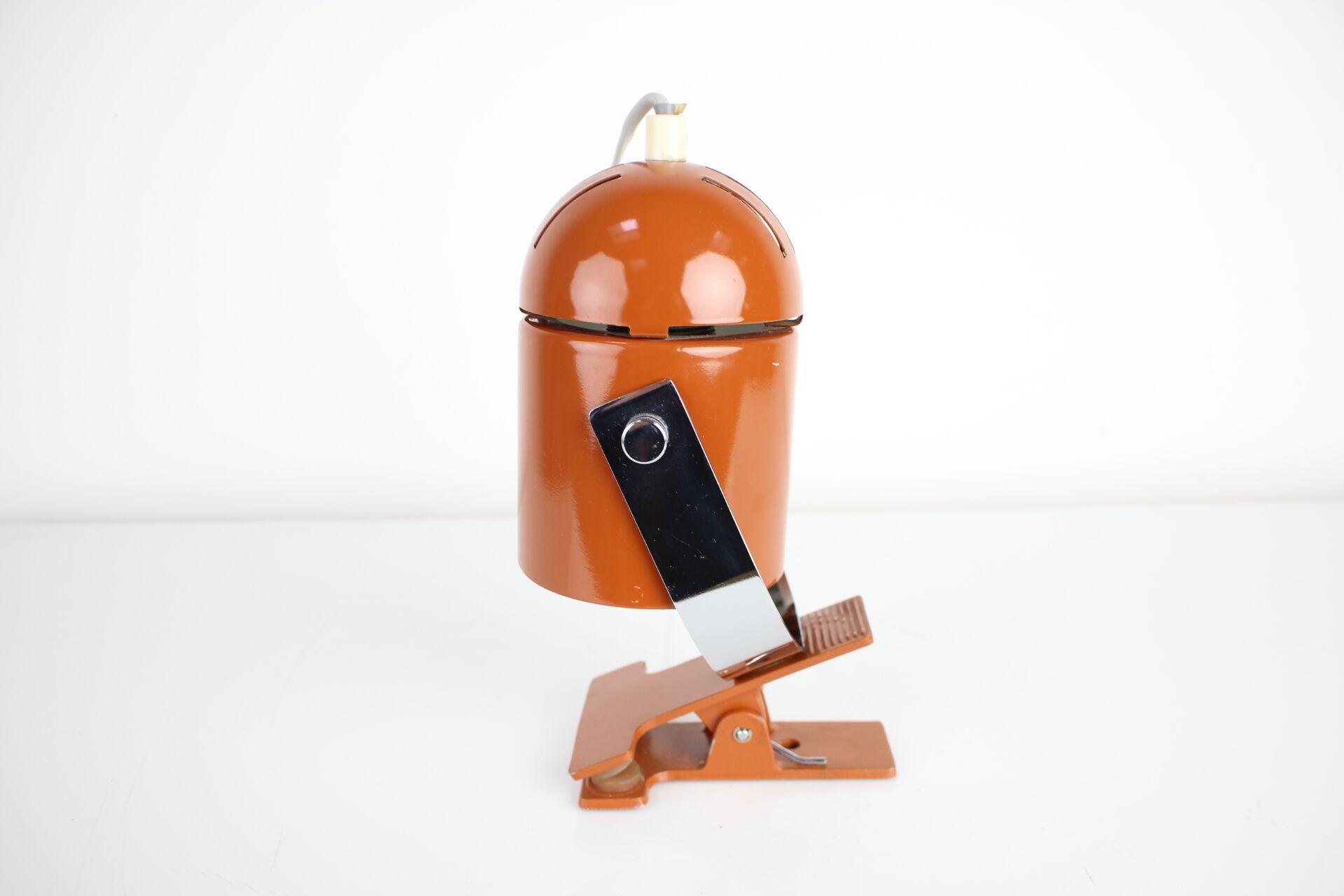 Mid-century lamp with clip designed by Stanislav Indra, 1970's