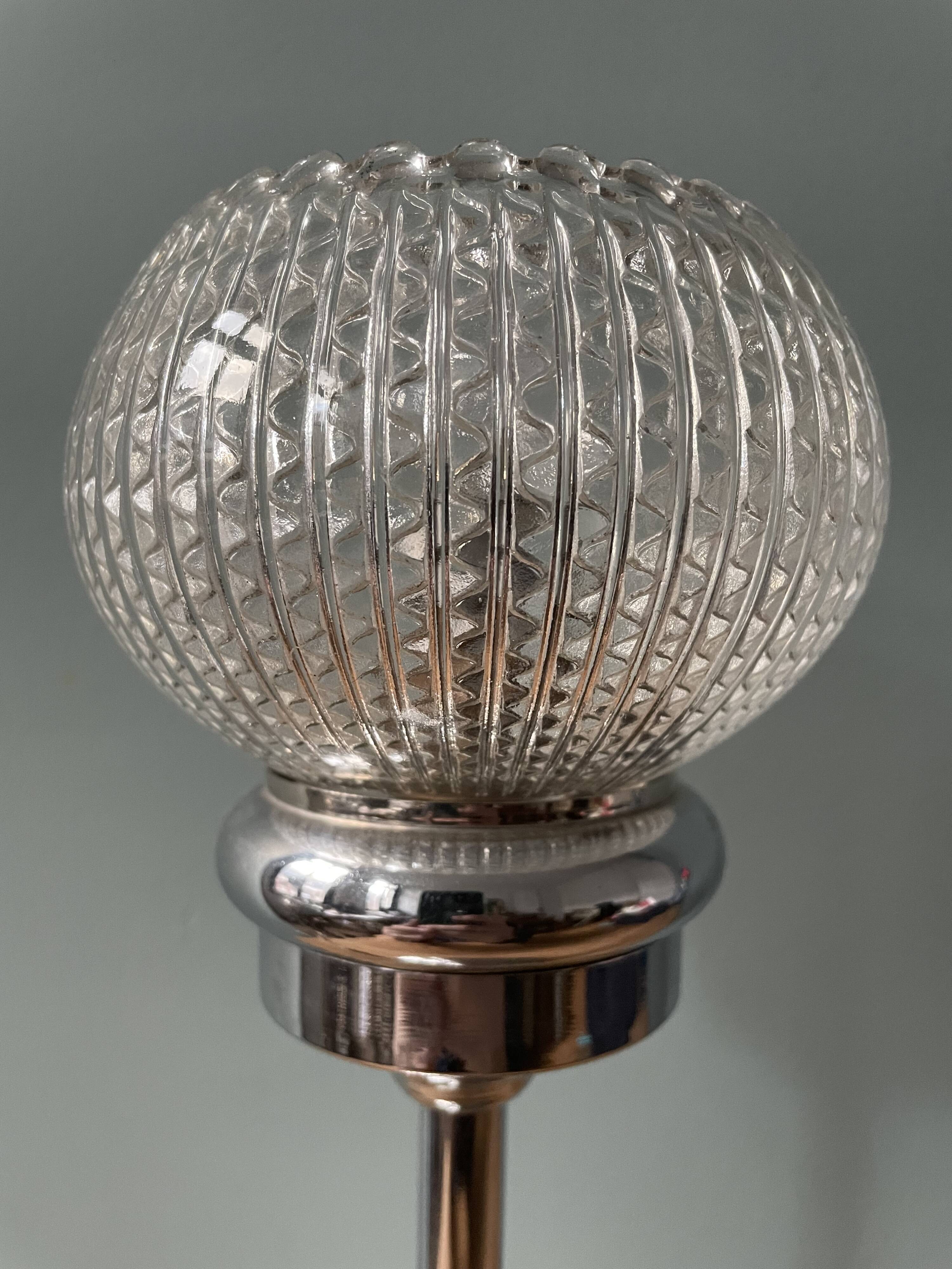 Art Deco lamp, circa 1940