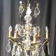 Old chandelier with tassels