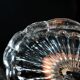 Baccarat oval crystal compote dish with diamonds and pearls, 1850