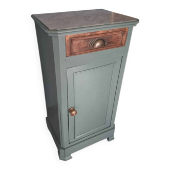Small antique bedside table