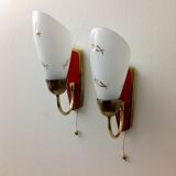 Pair of wall lamps 60s