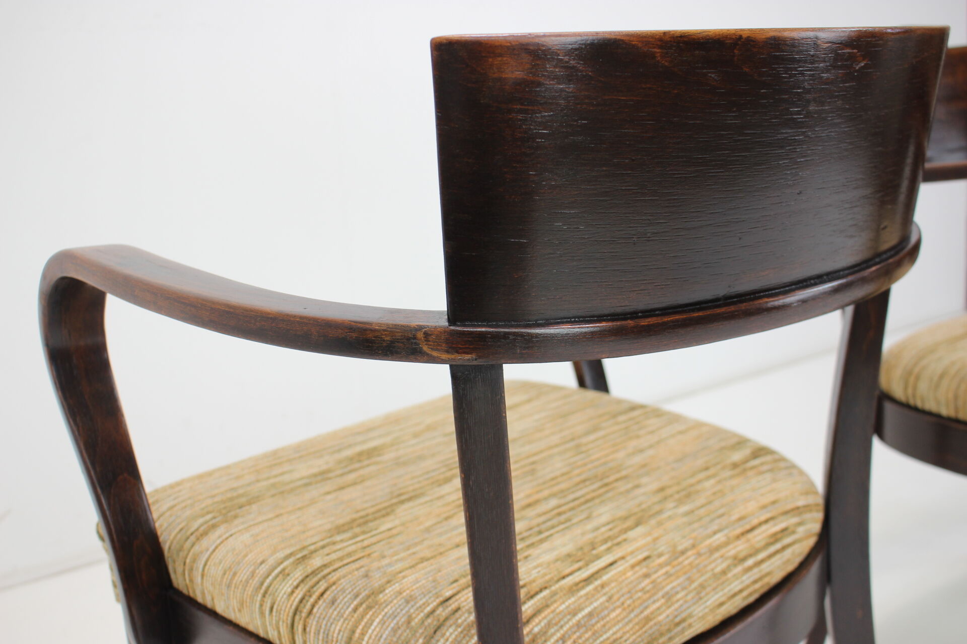 Chairs H-224 by Jindřich Halabala 1930s, Czechoslovakia