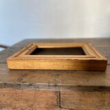 Old gilded wooden frame