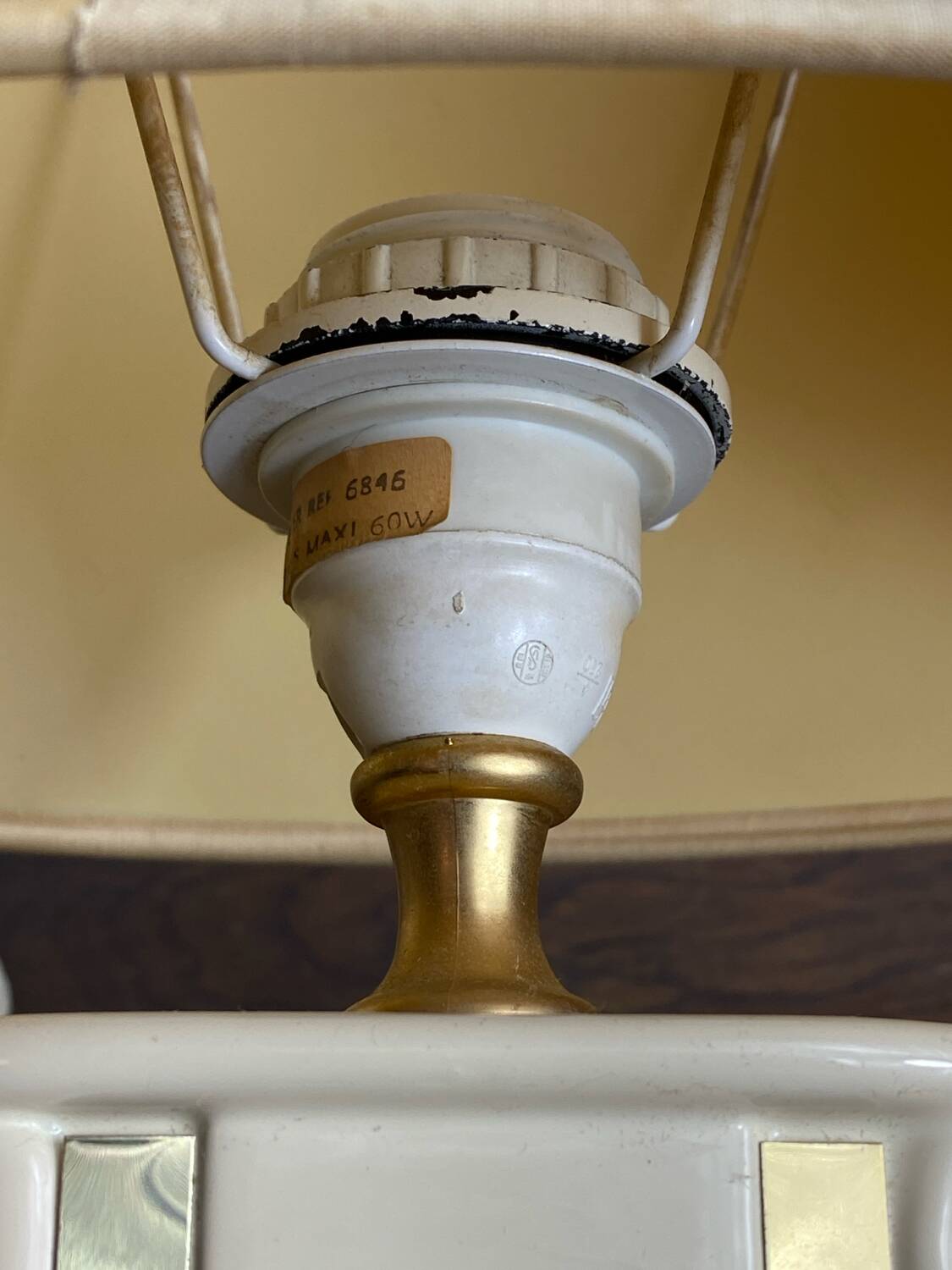 Paire de lampes, Robert de Schuytener années 70