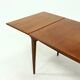 Sculptural Danish Design Extendable Teak Dining Table 1960s