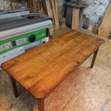 Solid oak farmhouse table