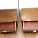 Pair of bedside tables with compass legs / vintage 50s-60s