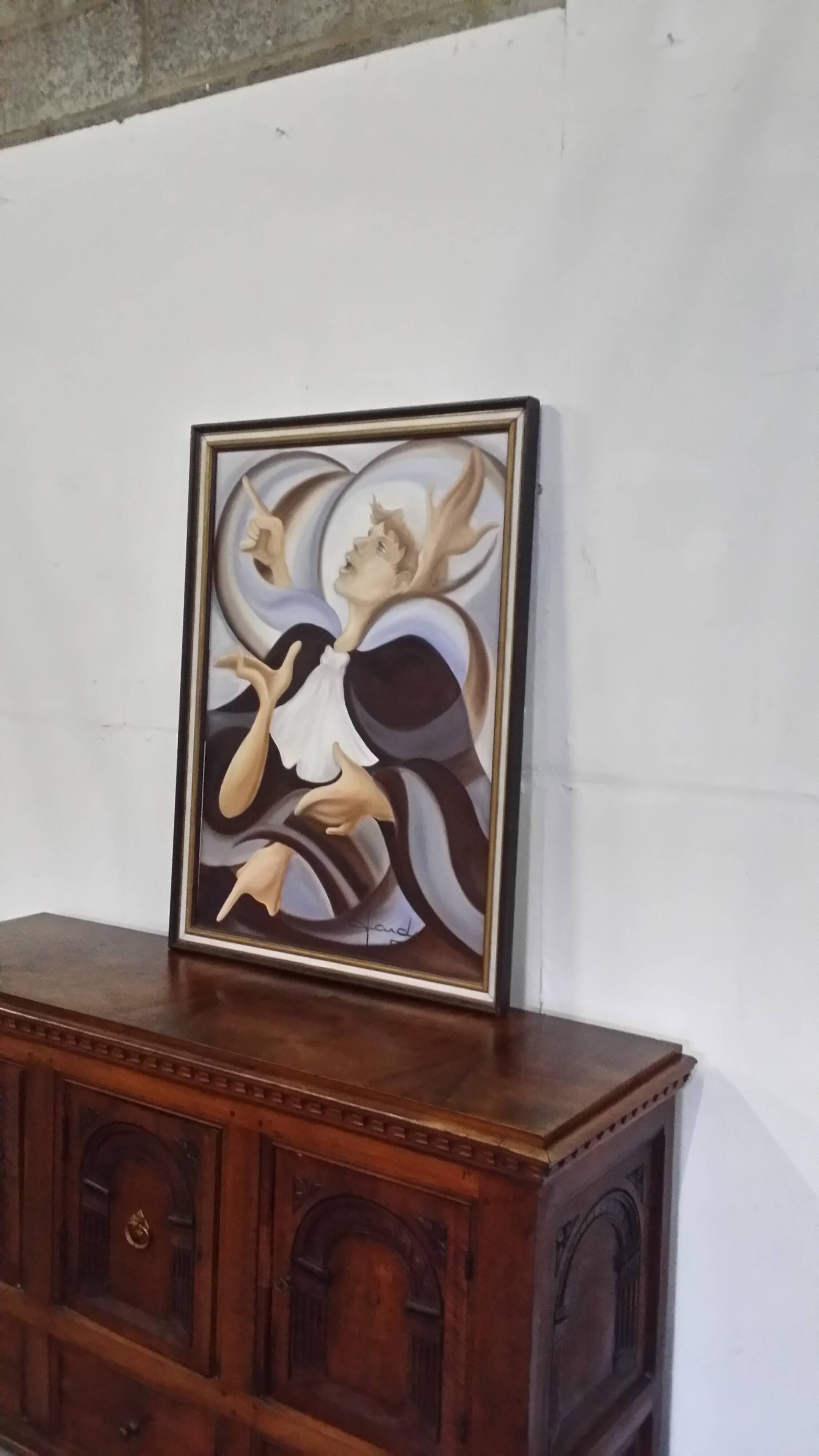 Oil on canvas caroline hardy