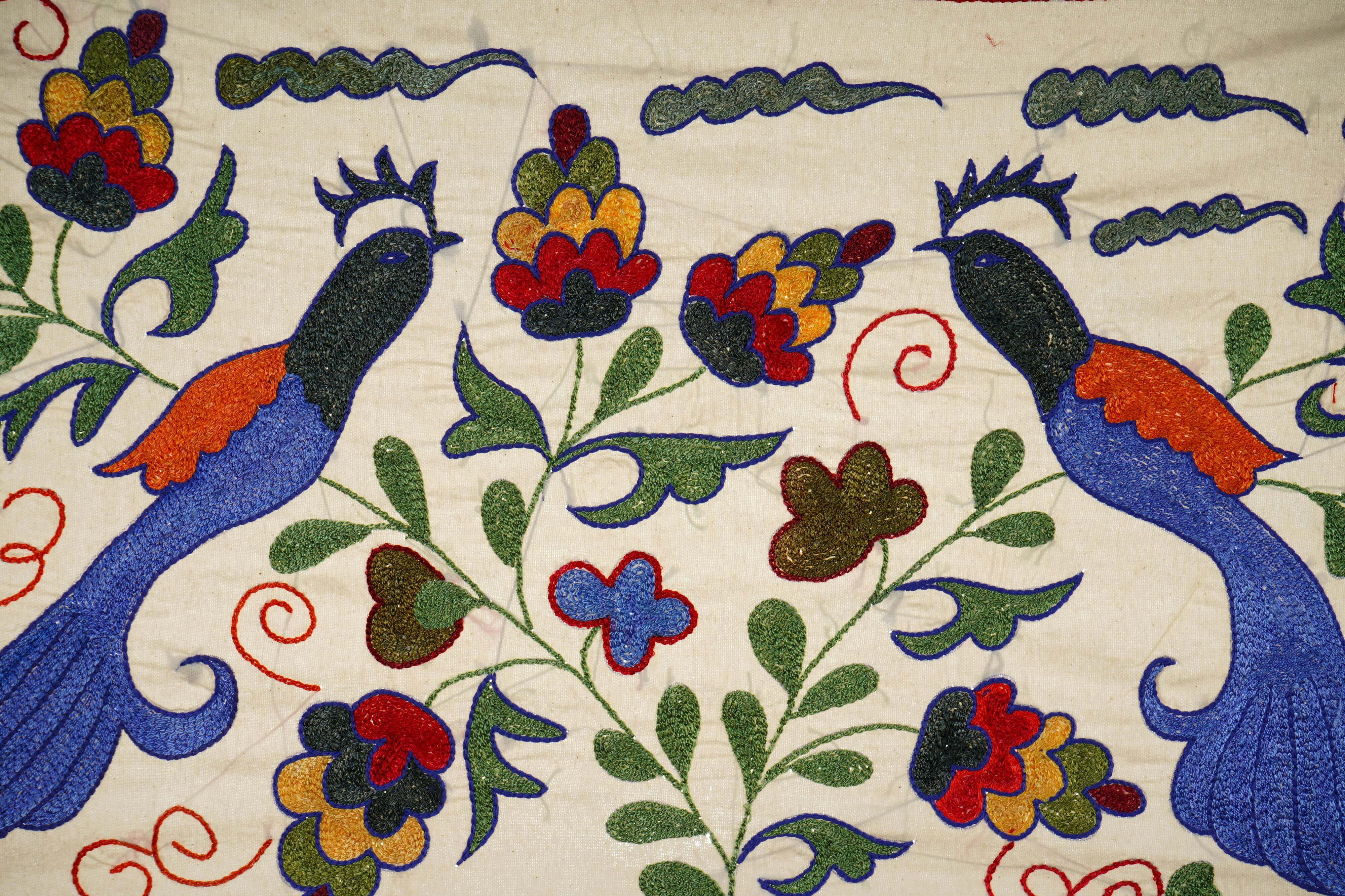 Vintage Turkish hand-knotted rug 46x90 cm