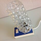 Bubbled glass bedside lamp by Helena Tynell 60/70
