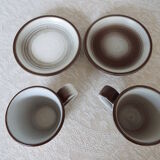 2 tasses en grès
