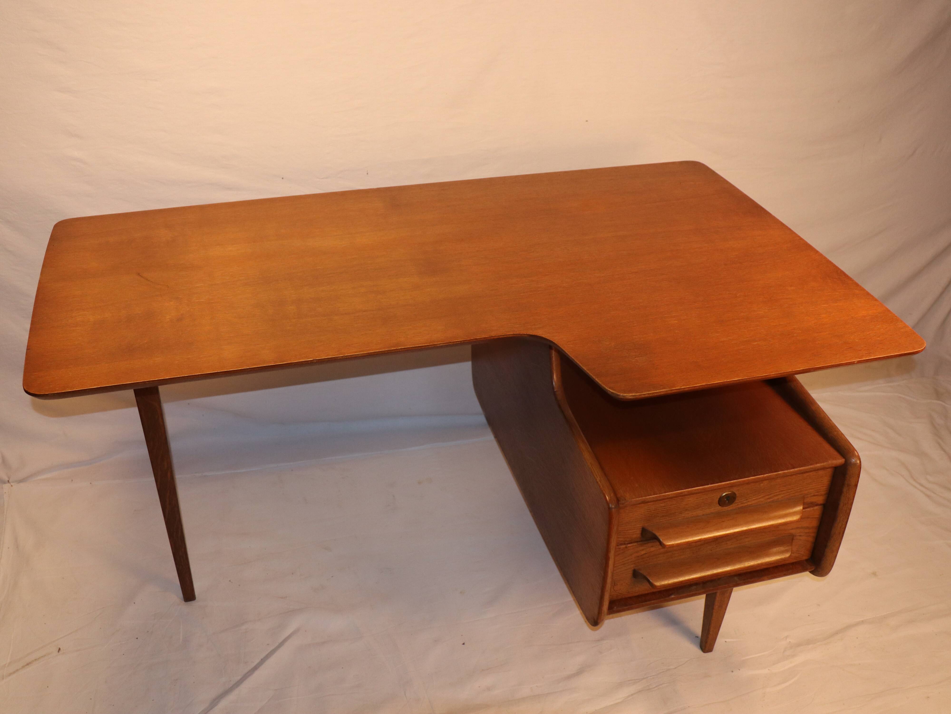 Vintage office by Jacques Hauville Bema 1950 edition