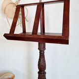 Old carved wooden church desk