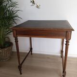 Table en bois cirée , style Louis XVI