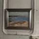 Oil on panel by M. Suilhor, beachfront, 20th century