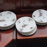 Plate set bernardaud Limoges