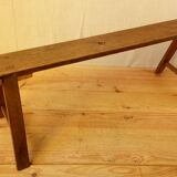 Little farm in oak bench