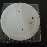Square glass ceiling light