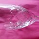 Set de 10 verres à vin cristal de Lorraine cristal taillé
