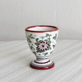 small vintage hand-painted ceramic egg cup