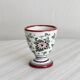 small vintage hand-painted ceramic egg cup