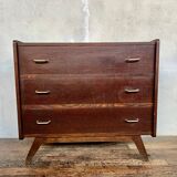 Commode vintage pieds compas