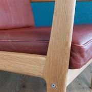 High Back Lounge Chair GE 265 by H J Wegner For Getama.