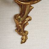 Stylish Vintage French Bronze Double Wall Sconces with Acanthus Leaf Detail