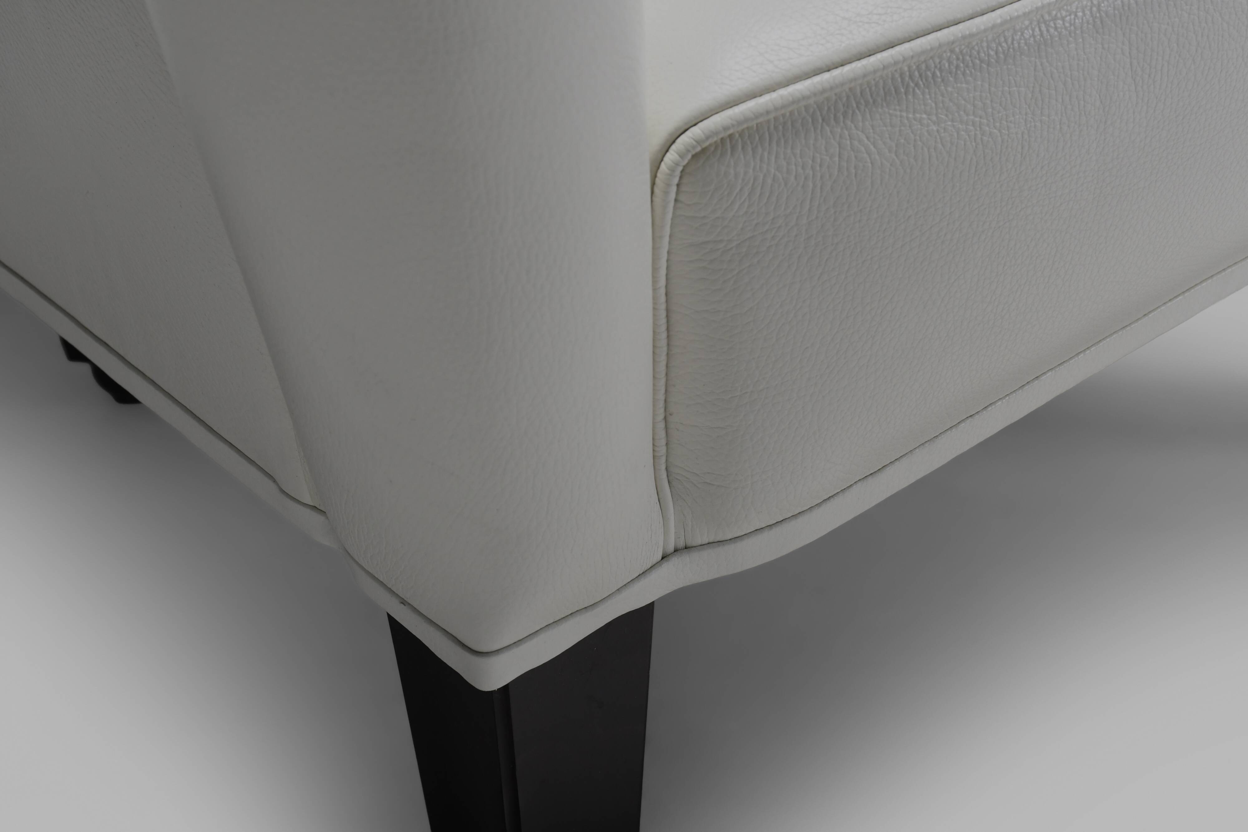 Ensemble de chaises en cuir Josef Hoffmann « Villa Gallia » par Wittmann Austria