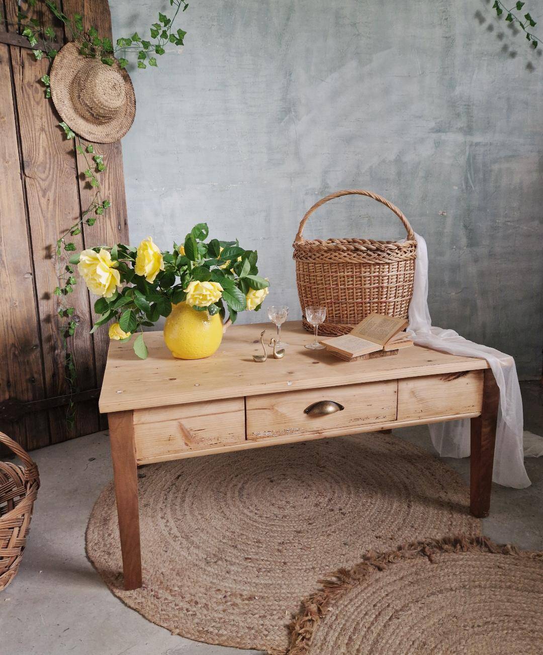 Antique coffee table