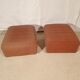 Paire d'ottomans vintage