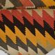 5x8 Orange & Brown Tribal Vintage Kilim Rug, 149x253Cm
