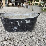Ancienne baignoire en zinc