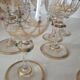 10 wine glasses, Murano 1970